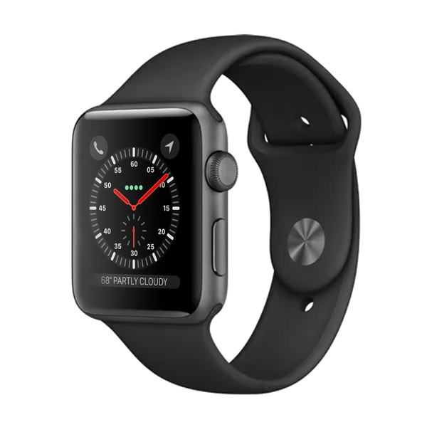 Apple Watch Series 3 Sport 38mm Grey Good Cellular Unlocked Mobio