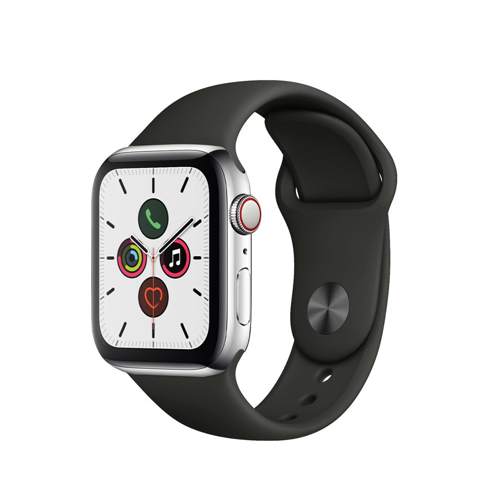 Apple Watch Series 5 Stainless Steel 44mm GPS Silver Pristine