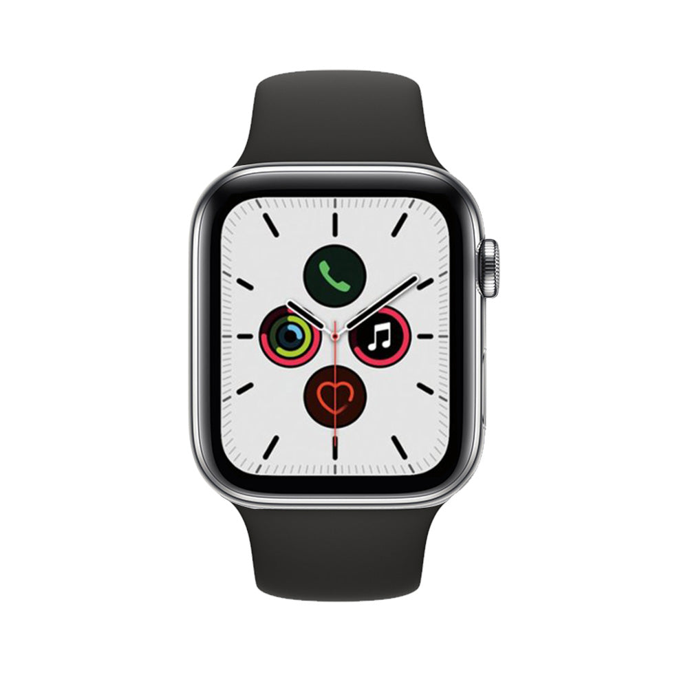 Apple Watch Series 5 Stainless Steel 44mm GPS Silver Pristine