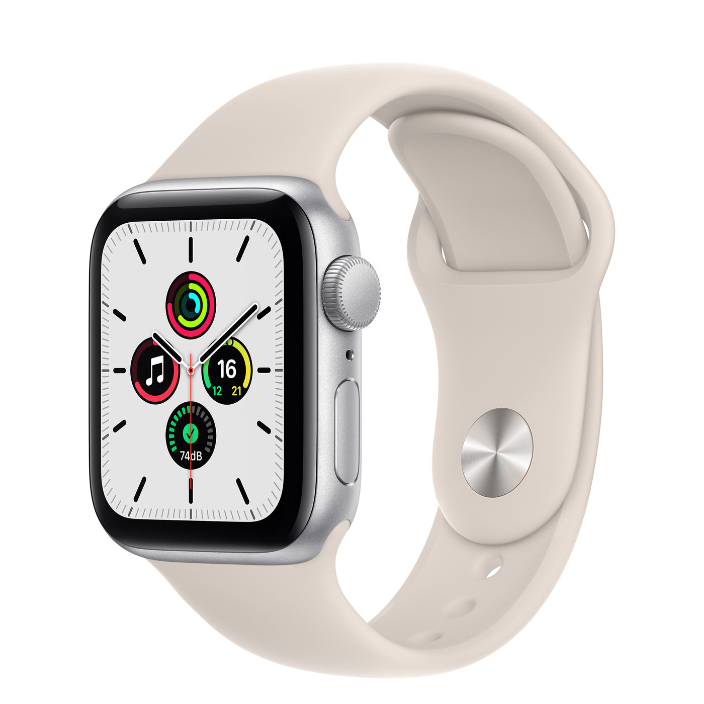 Apple Watch Series SE 44mm Silver Cellular &amp; WiFi ดีมาก