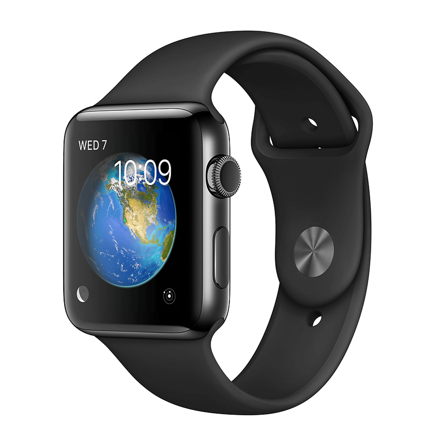 Apple Watch Series 2 Stainless 38mm Black Pristine - WiFi