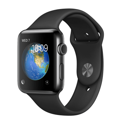 Apple Watch Series 2 Stainless 42mm Black Good - WiFi
