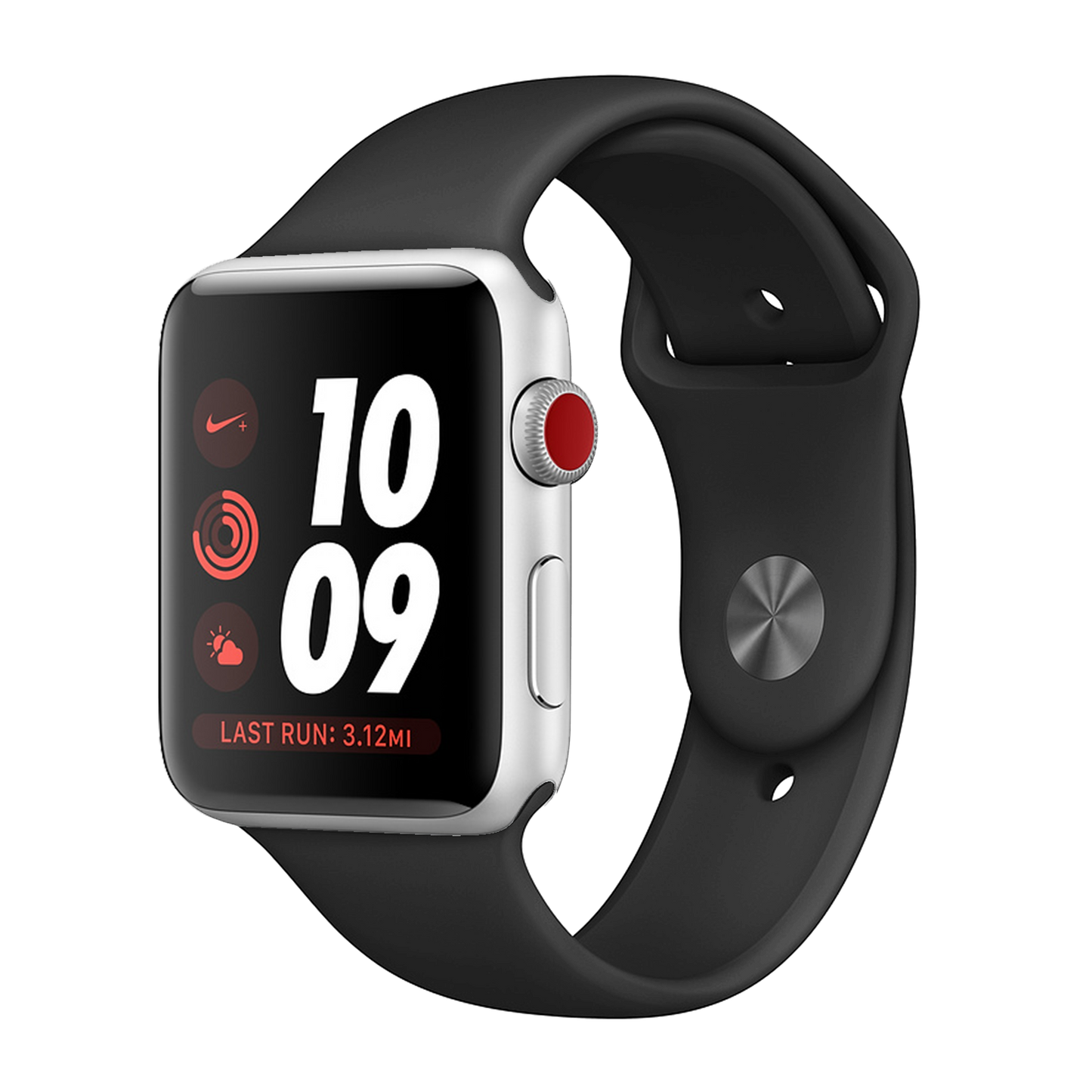 Apple Watch Series 3 Nike+ 42mm Silver Very Good Cellular - Unlocked