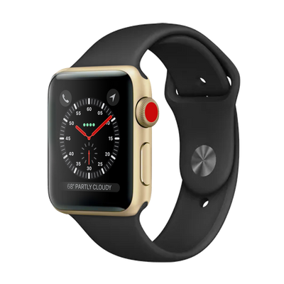 Apple Watch Series 3 Sport 38mm Gold Very Good Cellular - Unlocked