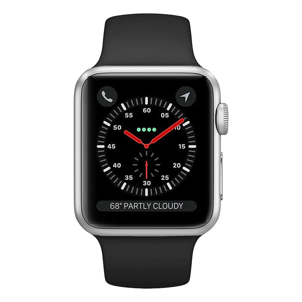 Apple Watch Series 3 Sport 42mm Silver Very Good Cellular - Unlocked