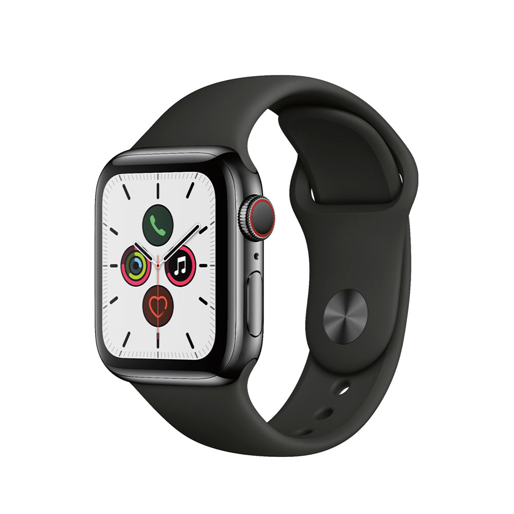 Apple Watch Series 5 Stainless Steel 44mm GPS Black Pristine
