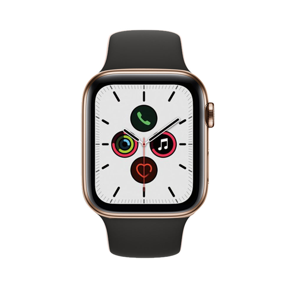 Apple Watch Series 5 Stainless Steel 44mm Gold Pristine - WiFi
